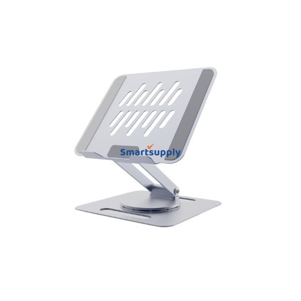 Roterende b�rbar h�ve/s�nkestativ 15,6 tommer, space grey