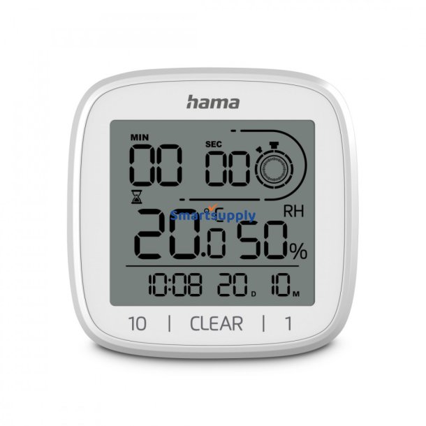 Cyprus digital badeur hvid