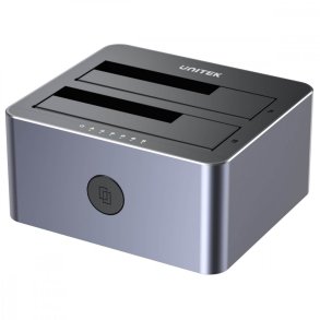 Dual Bay HDD/SSD Docking Station med Kloning 5Gbp