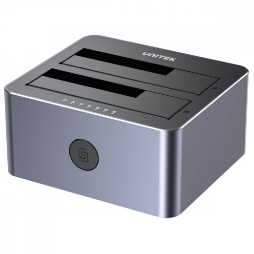 Dual Bay HDD/SSD Docking Station med Kloning 5Gbp