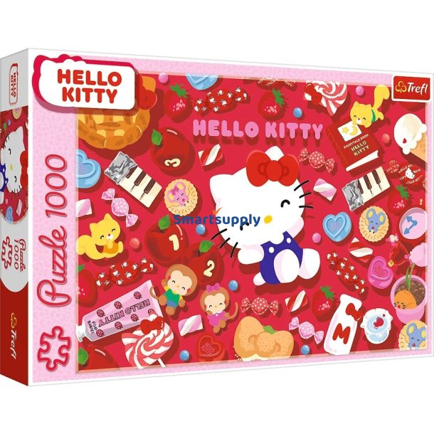 Puzzle 1000 brikker Hello Kitty