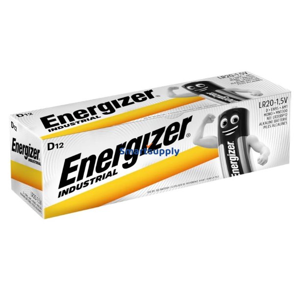 Industriel Alkaline Batterie D LR20 / 12 stk.