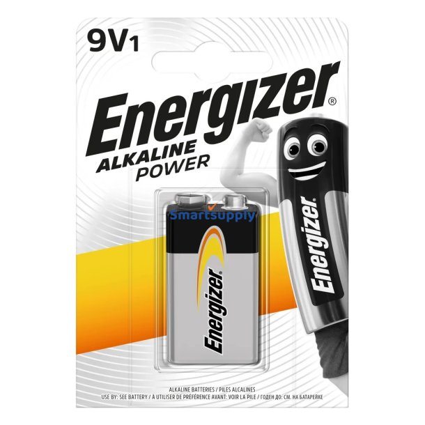 Alkaline batteri 9V Power-9B-6LR61
