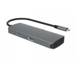 HUB IB-DK4022a-CPD 6i1, HDMI, USB, PD
