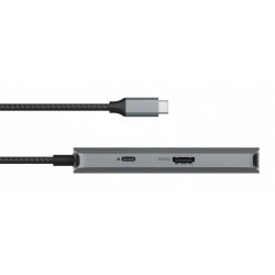 HUB IB-DK4022a-CPD 6i1, HDMI, USB, PD