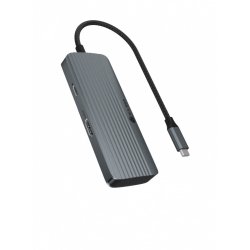 HUB IB-DK4022a-CPD 6i1, HDMI, USB, PD