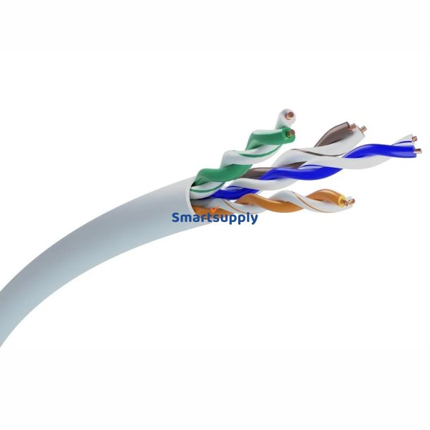 Netv�rkskabel CAT5E UTP(U/UTP) V2 intern tvistet par 25M