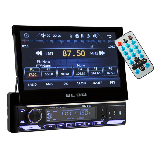 Radio BLOW SlideX RDS/ MP3/USB/micro SD/BLUETO