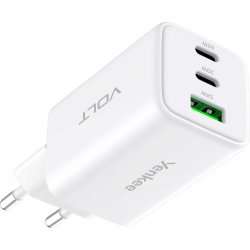 YENKEE YAC G65 WH VOLT USB C 65W 3A Power Deli