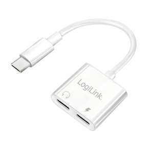 USB-C adapter med PD 2xUSB-C, maks 60W