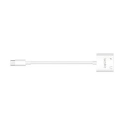 USB-C adapter med PD 2xUSB-C, maks 60W