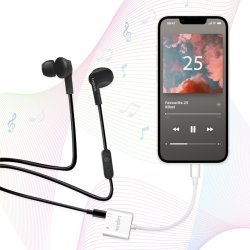 USB-C adapter med PD 2xUSB-C, maks 60W