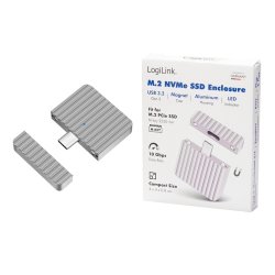 Meget lille USB3.2 Gen2x1 SSD kabinet USB-C NVM