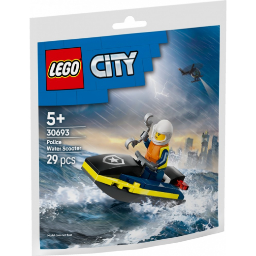 Bricks City 30693 Politiets Vand Scooter