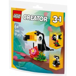 Bricks Creator 30688 Tropisk Tukan