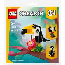 Bricks Creator 30688 Tropisk Tukan
