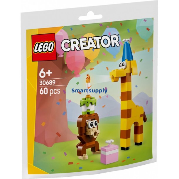 Bricks Creator 30689 F�dselsdagsfest Dyr