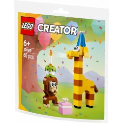 Bricks Creator 30689 F�dselsdagsfest Dyr