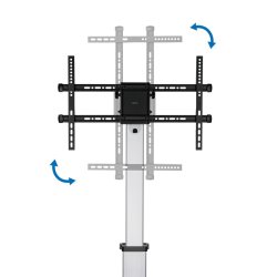 TV/Monitor vogn, 37-86" 50kg maks.