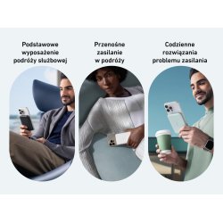 MagGo induktions Power Bank 10000mAh hvid