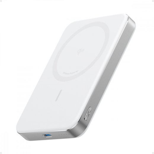 MagGo induktions Power Bank 10000mAh hvid