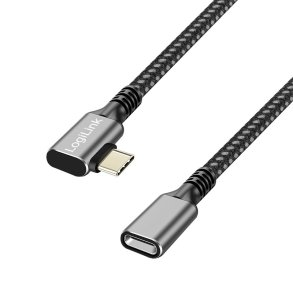 USB3.2 Gen1 kabel til USB-C/F, PD, 2m