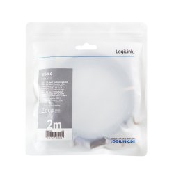 USB3.2 Gen1 kabel til USB-C/F, PD, 2m