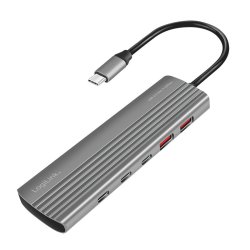 Ultraslank USB 3.2 hub 2xUSB-A, 8xUSB-C, PD, 100W