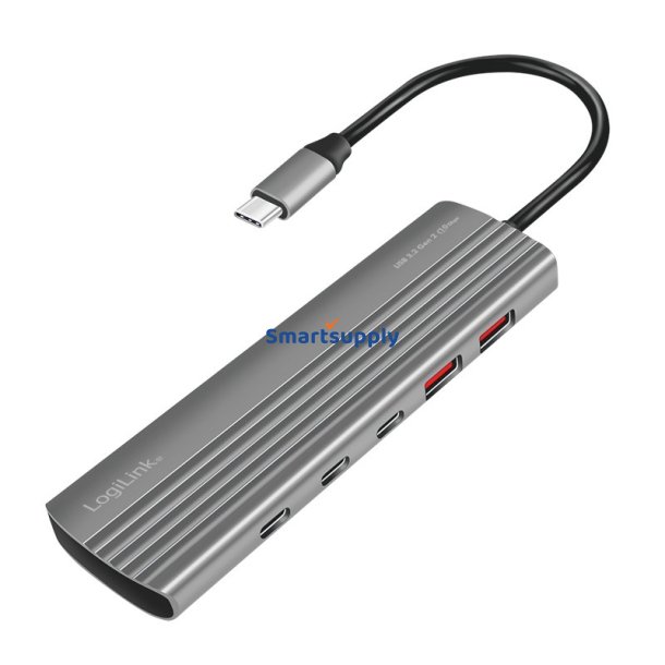 Ultraslank USB 3.2 hub 2xUSB-A, 8xUSB-C, PD, 100W