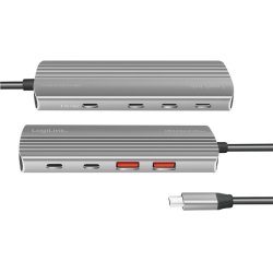 Ultra lim USB3.2 hub 2x USB-A, 5xUSB-C, PD, 100