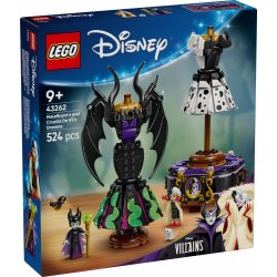 LEGO Disney 43262 Maleficent's og Cruella De Vil's Kjoler