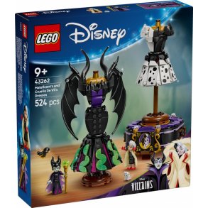 LEGO Disney 43262 Maleficent's og Cruella De Vil's Kjoler