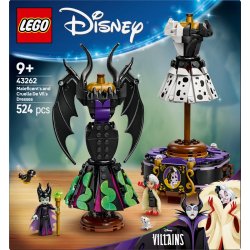 LEGO Disney 43262 Maleficent's og Cruella De Vil's Kjoler