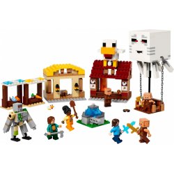 Minecraft 21273 Ghast Balloon Attack p� landsbyen