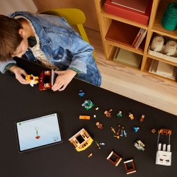 Minecraft 21273 Ghast Balloon Attack p� landsbyen