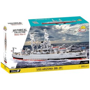 Blocks USS Arizona BB-39 2046 blokke