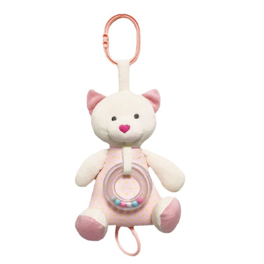 Musikboks Pink Teddy Bj�rn 18 cm