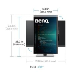 Monitor 24 tommer RD240Q WQXGA 5ms/IPS/1200:1/HDMI/DP