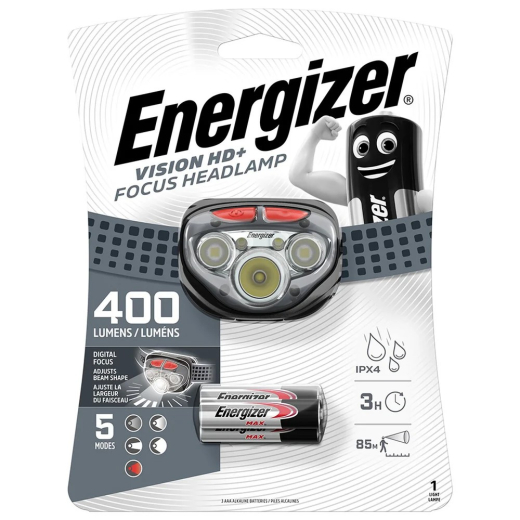 HOVEDLAMPE VISION FOCUS 400 LUMENS