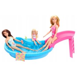Lalka Barbie + Basen