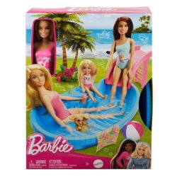 Lalka Barbie + Basen