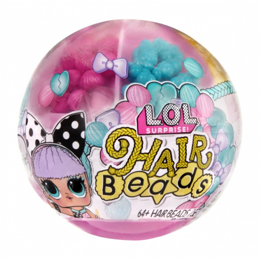 Dukke L.O.L. Surprise Hair Beads Tots display 12 stk