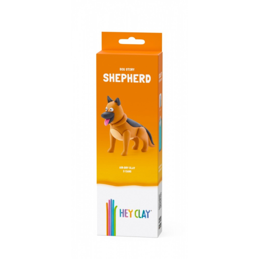 Plastisk masse Hey Clay Hunde Tysk Shepherd