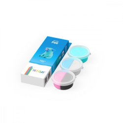 Plastikmasse Hey Clay Hunde Pug