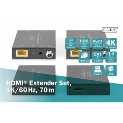 Tr�dl�s HDMI Extender DS-55506