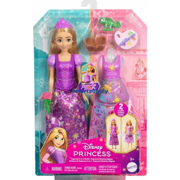 Lalka Disney Princess Historia Roszpunki 2w1