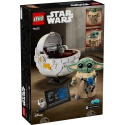 Bricks Star Wars 75403 Grogu med Hover Pram