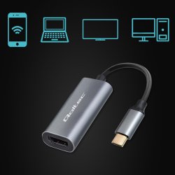 Adapter USB C til HDMI 4K 60Hz 32AWG