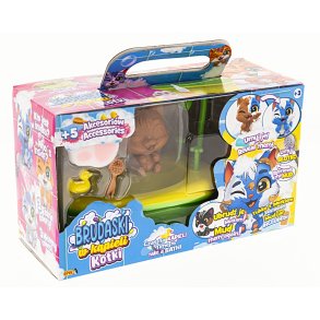 Figure Brudaski i badet Cats Bathroom Set, Latek