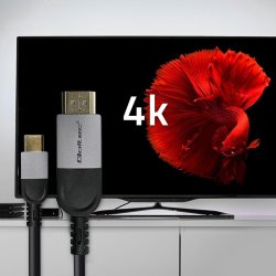 USB C til HDMI 4K Kabel 60Hz 32AWG 2m